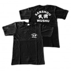 Penye Wushu Tişörtü Siyah