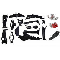 CUB KH 100 KAPORTA SETİ SİYAH (FAR + STOP) DAHİL
