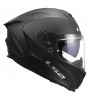 LS2 CHALLENGER 2 KAPALI KASK MAT SİYAH - XXL