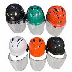 ÇOCUK KASK CAMLI - KARIŞIK RENK