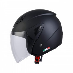 SWAY 733 YARIM KASK MAT SİYAH - M