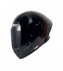 SWAY F 357 FULL FACE KASK - SİYAH - KIRMIZI - L