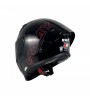SWAY F 357 FULL FACE KASK - SİYAH - KIRMIZI - L