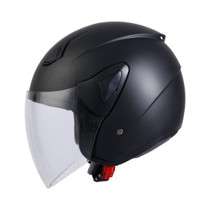 SWAY 733 (Y) YARIM KASK MAT SİYAH - XL