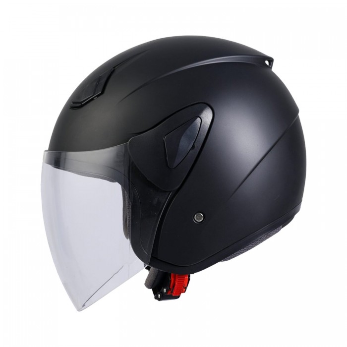 SWAY 733 (Y) YARIM KASK MAT SİYAH - XL