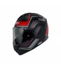 SWAY X600 ÇENE TAM AÇILIR KASK - SİYAH - KIRMIZI - XL