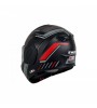 SWAY X600 ÇENE TAM AÇILIR KASK - SİYAH - KIRMIZI - XL