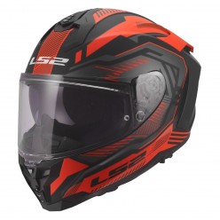 LS2 CHALLENGER 2 DRAVIX KAPALI KASK - MAT KIRMIZI - L