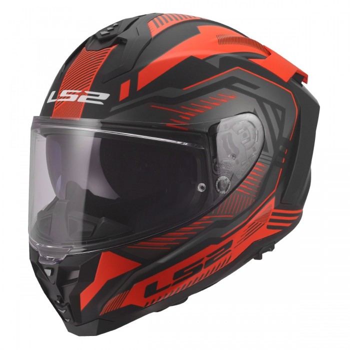LS2 CHALLENGER 2 DRAVIX KAPALI KASK - MAT KIRMIZI - L