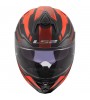 LS2 CHALLENGER 2 DRAVIX KAPALI KASK - MAT KIRMIZI - XL