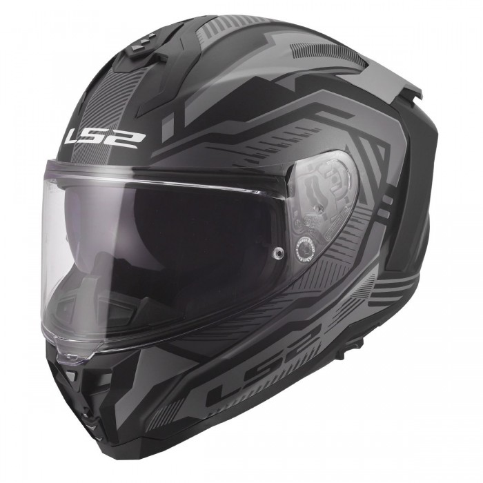 LS2 CHALLENGER 2 DRAVIX KAPALI KASK - MAT GRİ - L