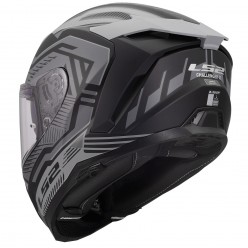 LS2 CHALLENGER 2 DRAVIX KAPALI KASK - MAT GRİ - XL