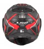 LS2 ADVANT X KARBON FUTURE II KIRMIZI KASK (180° dönebilen çene) - XXL