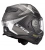 LS2 ADVANT X KARBON HORIZON MAT GÜMÜŞ-GRİ KASK (180° dönebilen çene) - XL