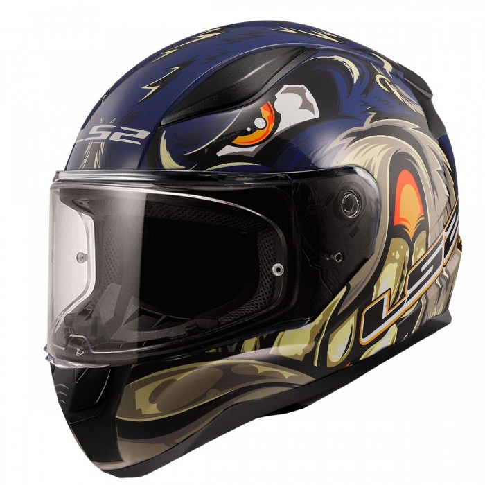 LS2 RAPID 2 SPOX MAVİ-GRİ KAPALI KASK - L