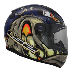LS2 RAPID 2 SPOX MAVİ-GRİ KAPALI KASK - XXL