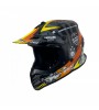 SWAY 618 ÇOCUK CROSS KASK GASOLINE - TURUNCU - GRİ - SARI - XL