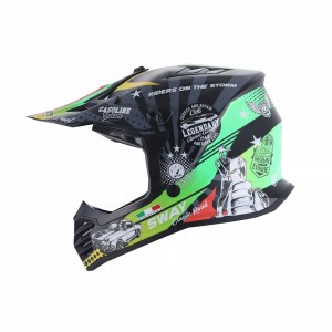 SWAY 618 ÇOCUK CROSS KASK GASOLINE - YEŞİL - GRİ - KIRMIZI - XL