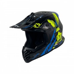 SWAY 618 ÇOCUK CROSS KASK BUNNY - SİYAH - MAVİ - XL