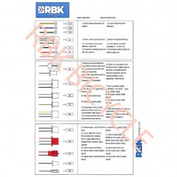 3 TEKER (KASALI) ELEKTRİKLİ KASALI AKILLI BEYİN  - 55 AH - RBK