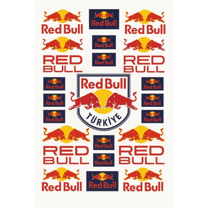 A4 REDBULL STİCKER 002