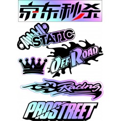 HOLOGRAM A5 STİCKER 010