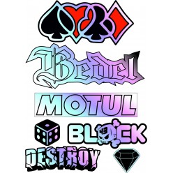 HOLOGRAM A5 STİCKER 024