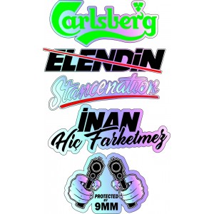 HOLOGRAM A5 STİCKER 029