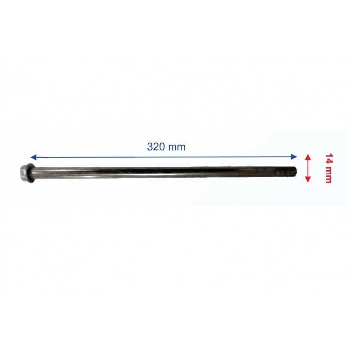 ATV LX200 ARKA SALINCAK MİLİ VE SOMUNU M14-310 mm ÖM