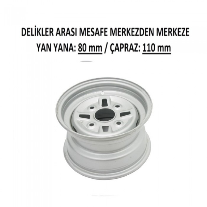 ATV LX200 ÖN JANT 10 GRİ
