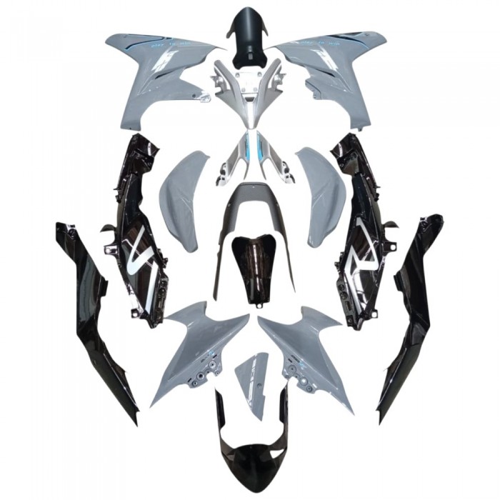 CF MOTO 250 SR KAPORTA SETİ - NARDO GRİ STİCKERLİ