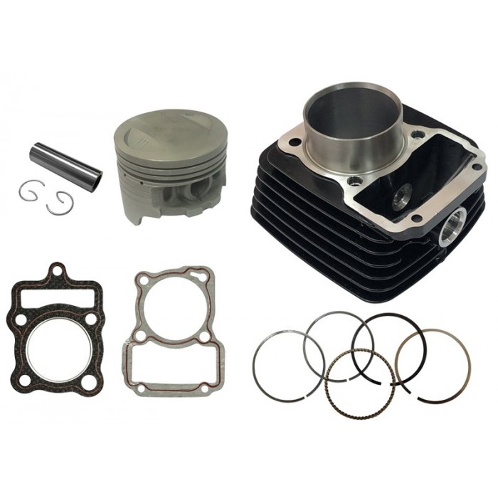 CG 200 SİLİNDİR SET 69 BOY 65,5 mm 15 PİM SİYAH A.KALİTE