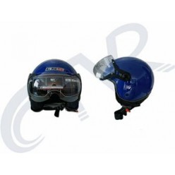 CTVR-201 AÇIK ÇENESİZ YARIM KASK - MAVİ - L
