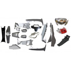 CUB 100 ÇELİK KAPORTA SETİ GRİ ( FAR + STOP ) DAHİL