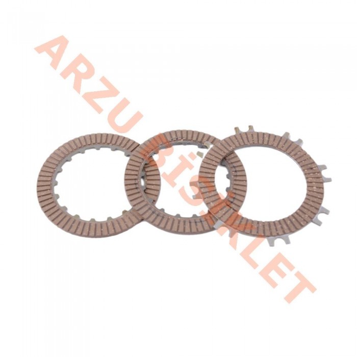 CUB 100 DEBRİYAJ BALATASI 3 LÜ