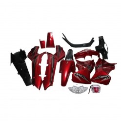 CUB 100 SFC KAPORTA SETİ KIRMIZI (FAR + STOP) DAHİL