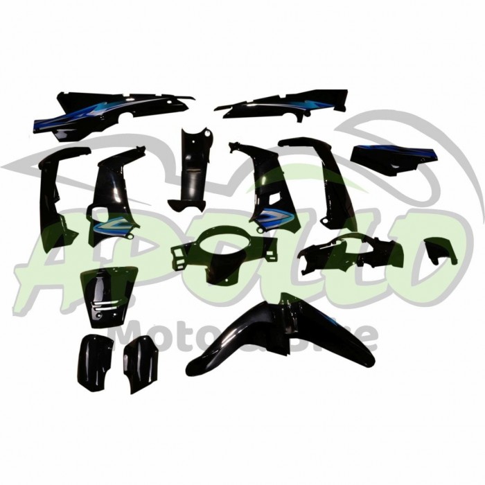 CUB KH 100 KAPORTA SETİ SİYAH