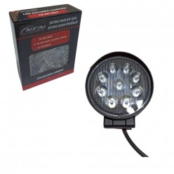 KGN YUVARLAK 9 LED ATV FAR LAMBASI ( ÇALIŞMA LAMBASI )
