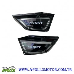 KT 125 YAN KAPAK [TAKIM] SİYAH - OEM