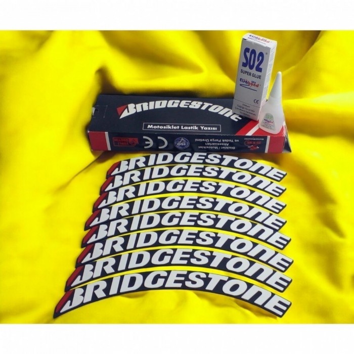 LASTİK KENAR YAZISI - BRIDGESTONE