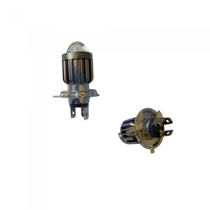 LED FAR AMPULÜ MERCEKLİ H4 BEYAZ