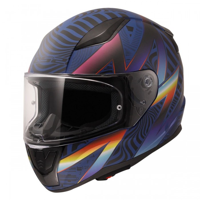 LS2 RAPID 2 OPTIK MAT MAVİ-MOR KASK L