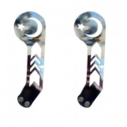MOTOR ÇEKİ DEMİRİ - NİKEL - AY YILDIZ (SAĞ + SOL)