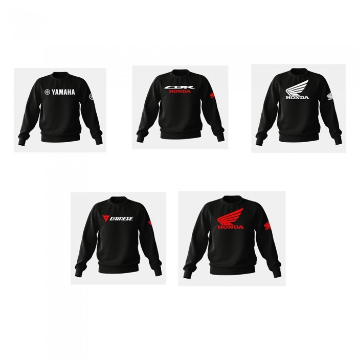 MOTORCU POLAR SWEAT (KARIŞIK BEDEN - KARIŞIK DESEN)