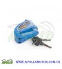 MOTOSOİKLET DİSK KİLİDİ ALARIMLI - RENKLİ