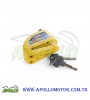MOTOSOİKLET DİSK KİLİDİ ALARIMLI - RENKLİ