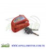 MOTOSOİKLET DİSK KİLİDİ ALARIMLI - RENKLİ