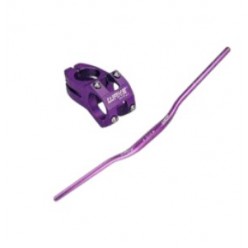 MTB MOR WAKE ALÜMİNYUM GİDON + GİDON BOĞAZ SETİ - 78 CM / 31.8 MM - DAİMOND