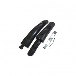 MTB PLASTİK ÇAMURLUK TAKIMI SPORT MOD. - SİYAH
