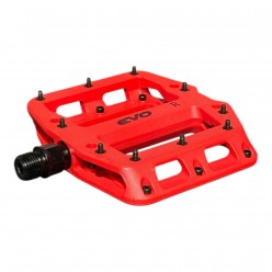 MTB RULMANLI PEDAL ÇİVİLİ PLASTİK - KIRMIZI